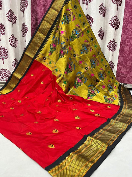 Kadiyal Border Paithani