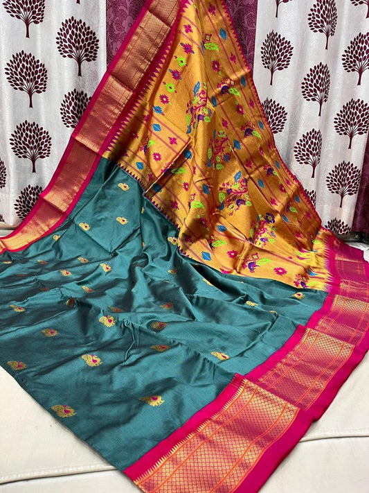 Kadiyal Border Paithani