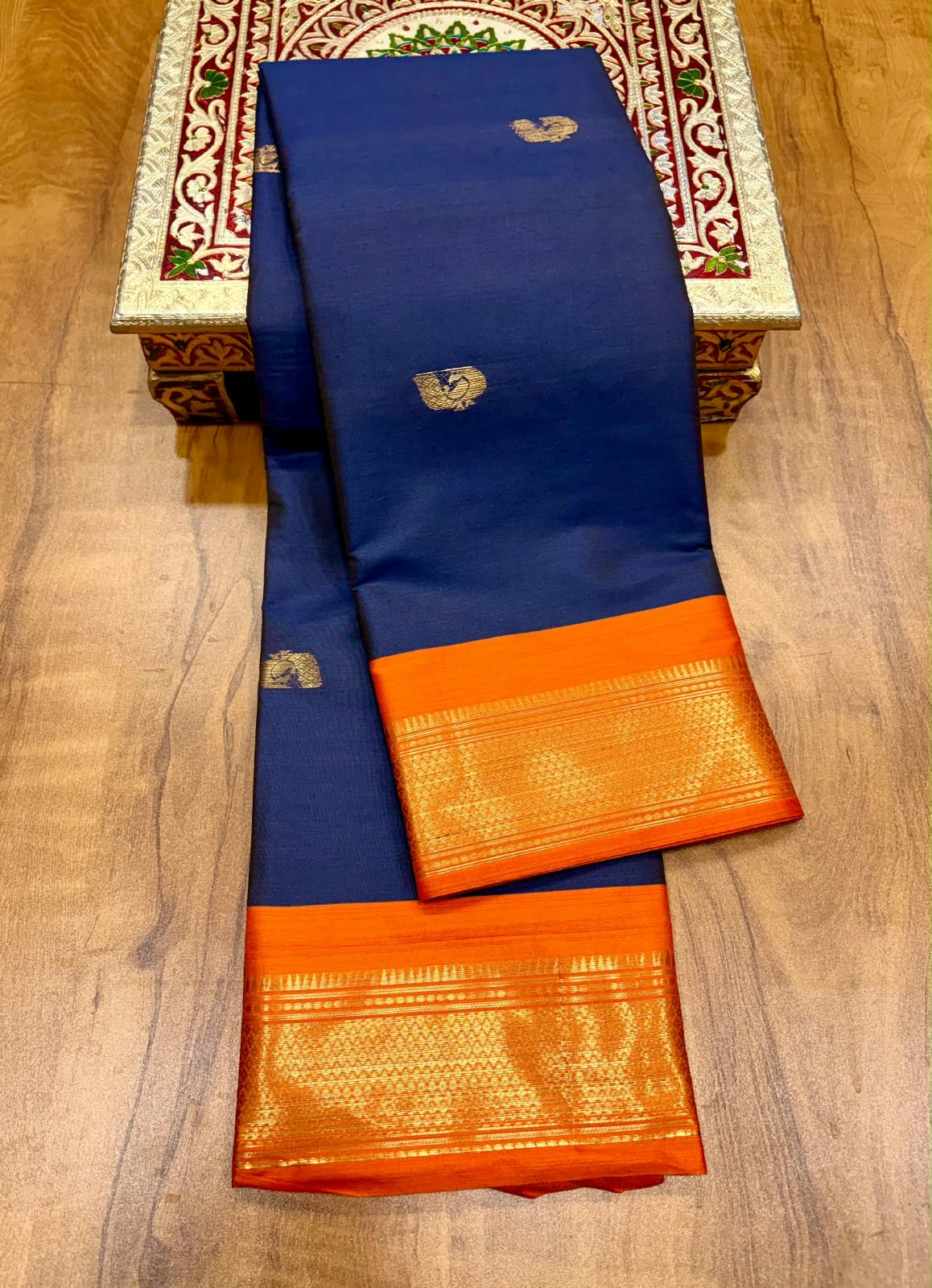 Mor paithani saree
