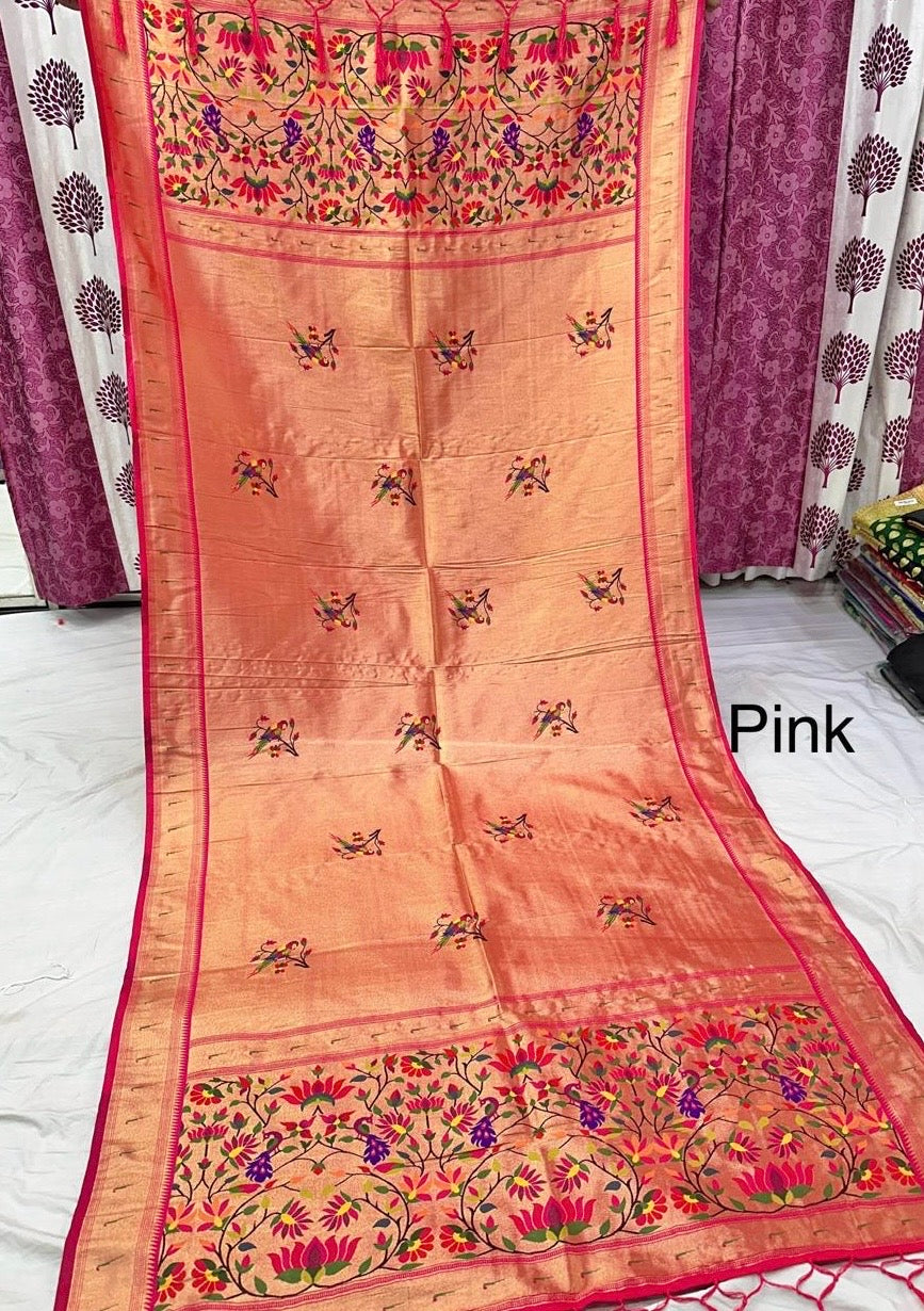 Paithani dupatta allover