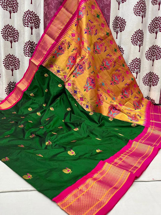 Kadiyal Border Paithani