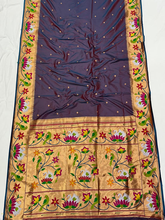 Rajhauns Paithani Saree