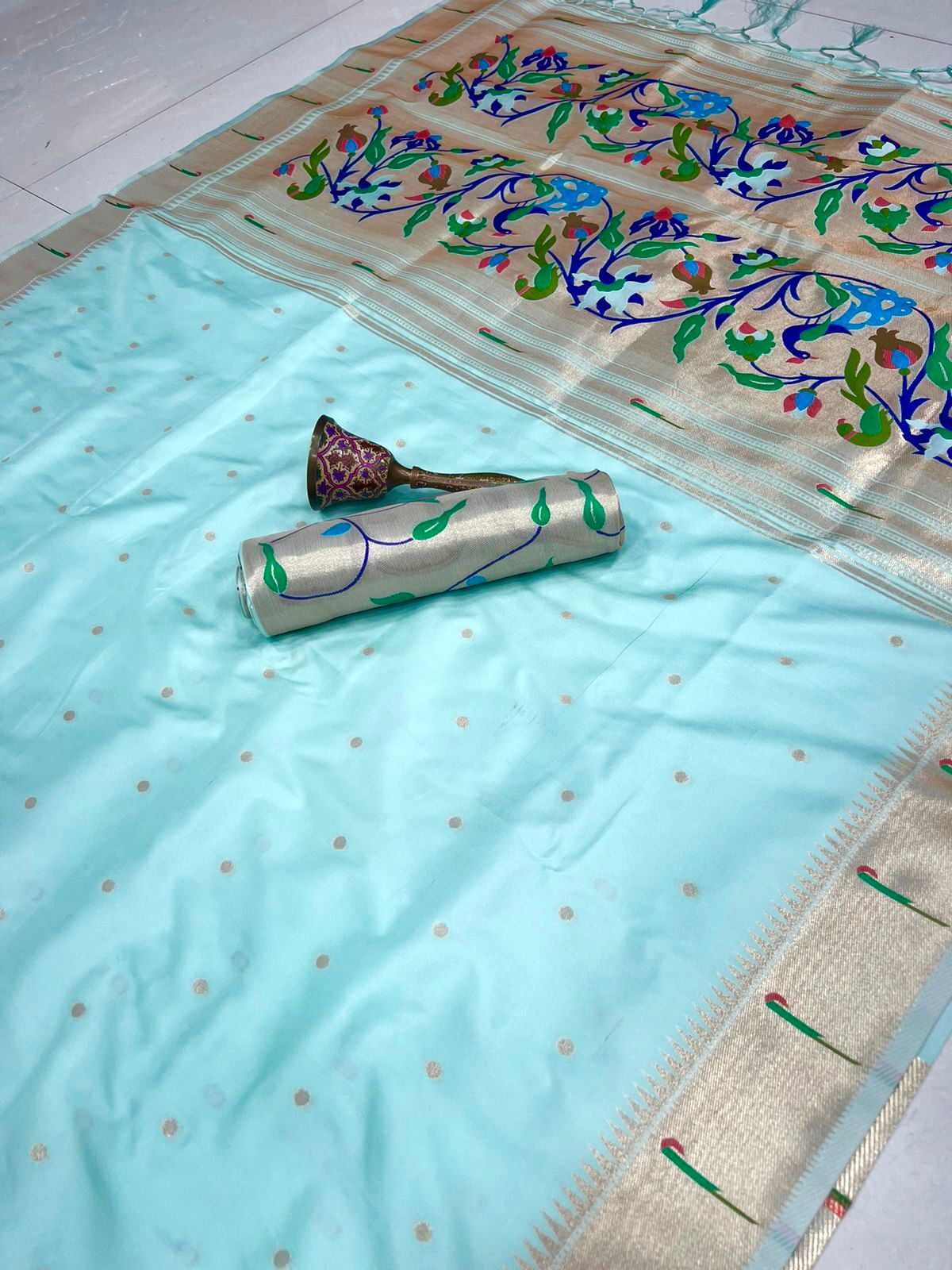 Ashwini paithani saree